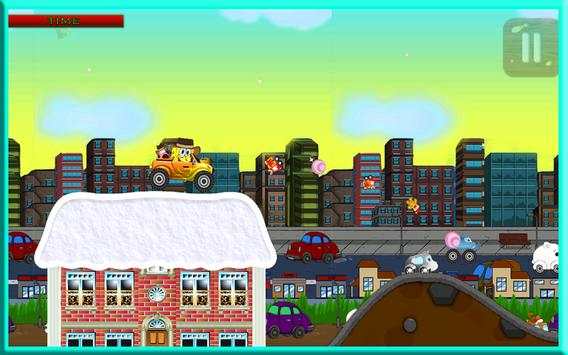 Super Sponge's Adventure  Speed racing Car screenshot 7