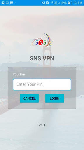 SNS VPN screenshot 1