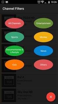 Italy TV Channels स्क्रीनशॉट 3