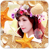 Sea Shell Photo Frame icon