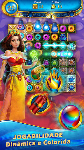 Lost Jewels - Match 3 Puzzle screenshot 1