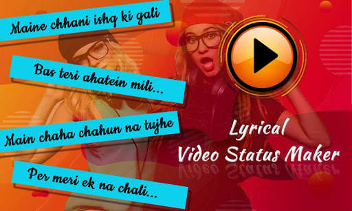 Lyrical Video Status Maker with Music screenshot 1