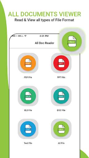 Document viewer - PDF,Word,sheet,Note,Office screenshot 1