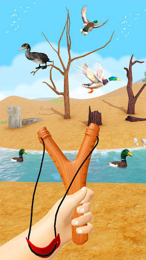 Slingshot Bird Shooting Game screenshot 4