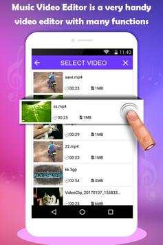 Video Editor - Music, Cut, Mix Video screenshot 3