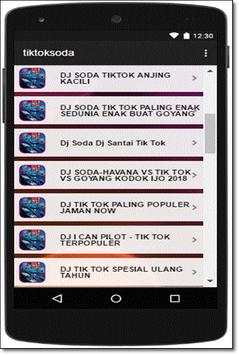 DJ Soda Tik Tok 2018 screenshot 1