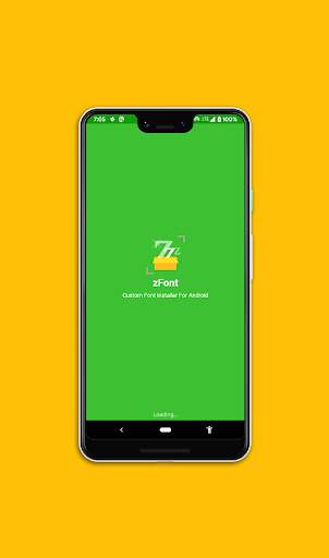 zFont - Custom Font Installer [No ROOT] screenshot 1