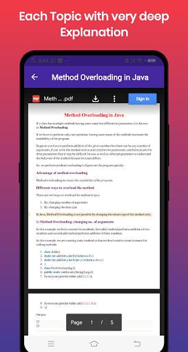 Java Programming App screenshot 6