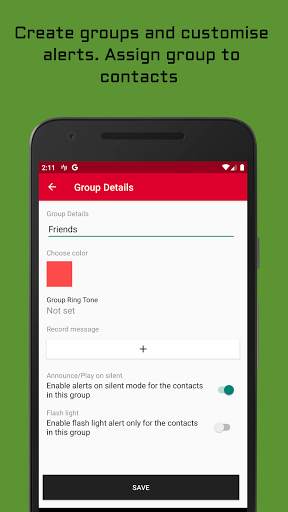Dialer Caller Name Announcer Ringtone Customiser screenshot 7