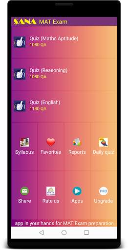 MAT Exam screenshot 1