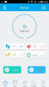 SmartBracelet screenshot 1