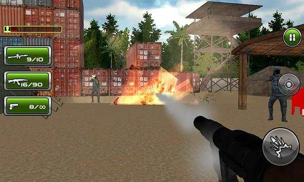 Komando Sniper Shooter-3D War screenshot 6