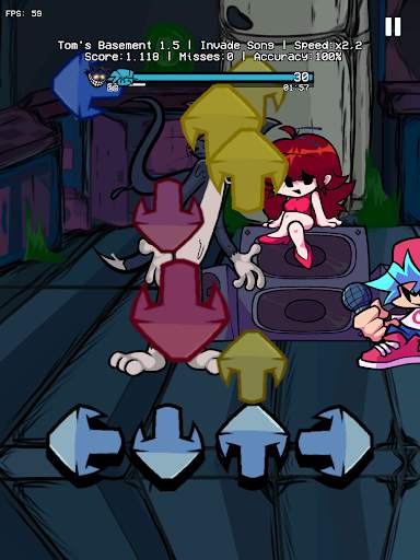 FNF Basement Show Mod screenshot 1