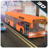 Public Coach Bus Driving Go icon