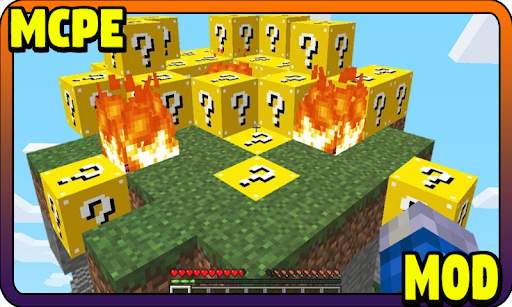 Lucky Islands Mini Map MCPE - Minecraft Mod स्क्रीनशॉट 1