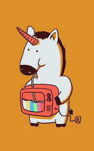 Kawai Unicorn Wallpaper screenshot 2
