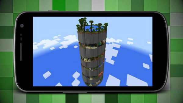 Parkour Spiral Map for Minecraft MCPE screenshot 1