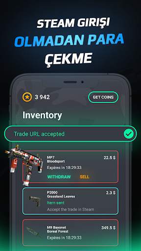 Csgo ücretsiz gerçek skinler – go cases kasa açma screenshot 4
