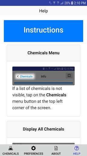 NIOSH Mobile Pocket Guide screenshot 6