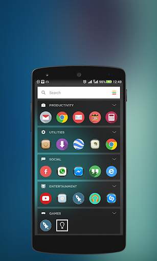 M Launcher theme - Marshmallow screenshot 4
