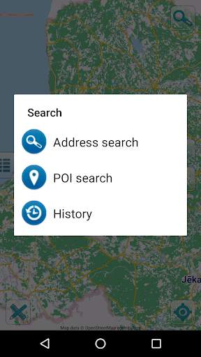 Map of Latvia offline screenshot 2