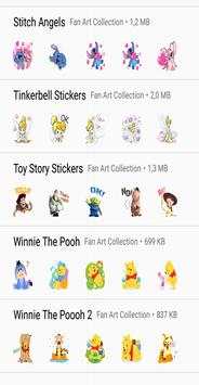 Disney Stickers For WhatsApp {WAStickerApps} screenshot 6