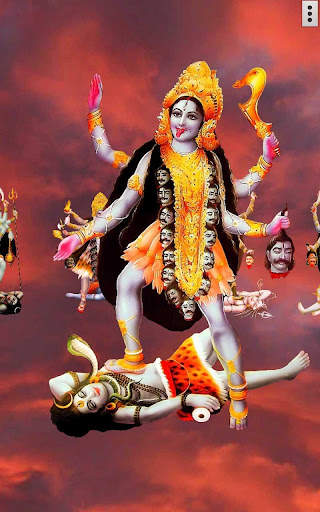4D Maa Kali Live Wallpaper screenshot 4