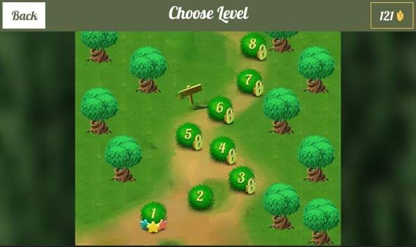 Funny animal match three screenshot 2
