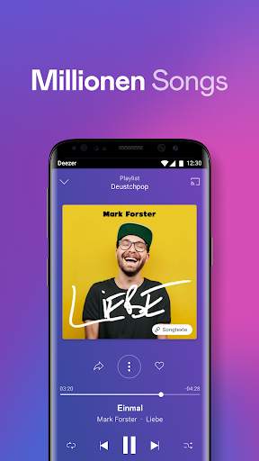 Deezer: Musik & Podcasts hören screenshot 1