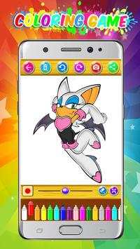 coloring sonic dash hedge скриншот 6