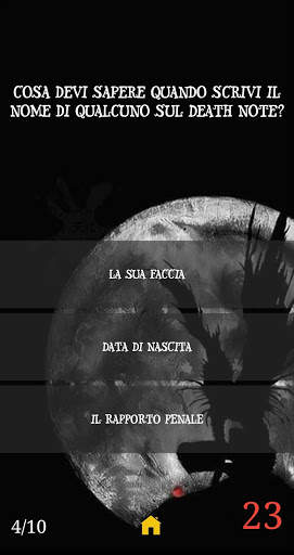 Death N Quiz, Musica e Frasi, Note screenshot 8