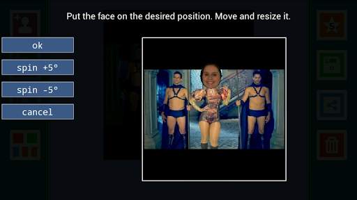 Photo Montage Editor FaceTrick screenshot 1
