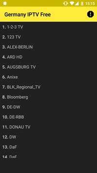 Germany IPTV Free screenshot 1