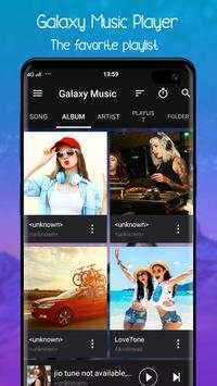 Galaxy Music Player screenshot 2