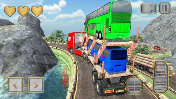 Bus Transport Trailer Truck Simulator 🚚 screenshot 4