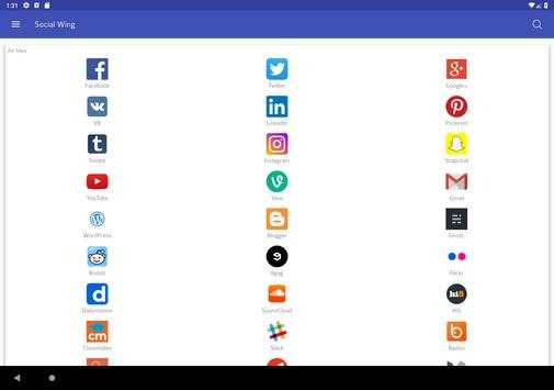 All Social Media apps in one app -All Social sites screenshot 9