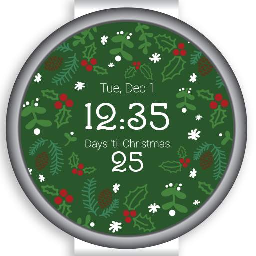 Christmas Countdown Watch Face screenshot 3