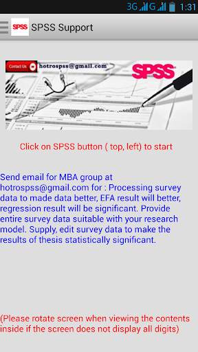 SPSS Support screenshot 2