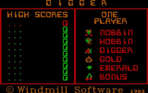Digger Classic screenshot 1