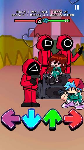 Squid game in FNF mod screenshot 1
