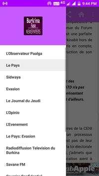 Burkina Faso Daily Newspapers screenshot 7