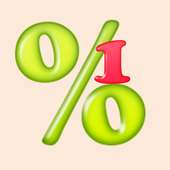 EZ Percentage #1 for Android icon