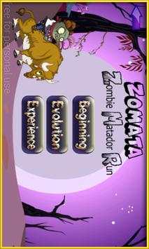 ZOMATA - Zombie Matador Run screenshot 2