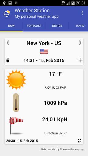 Weather Station screenshot 1