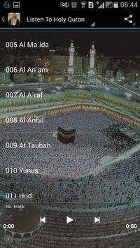 ALI AL HUZAIFI HOLY QURAN MP3 screenshot 2