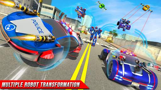 Police robot Car Chase screenshot 1