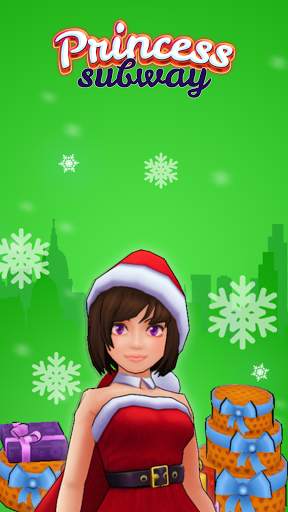 Subway Santa Princess Surf screenshot 1