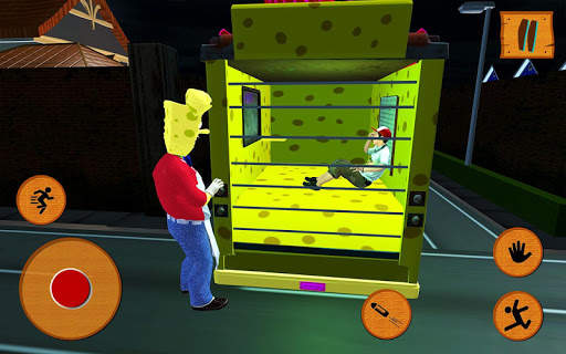 Hello Sponge Ice Scream 2 - Horror Neighbor Game screenshot 4