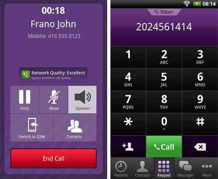 viber chat and free call screenshot 2