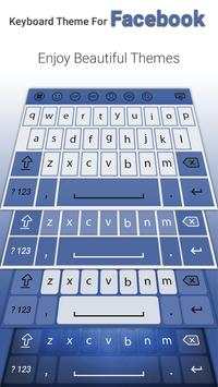 Keyboard Theme For Facebook screenshot 2